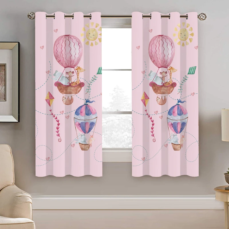 پرده نیروانا طرح کودک مدل هازان کد 8287 سایز 140×200 سانتی متر