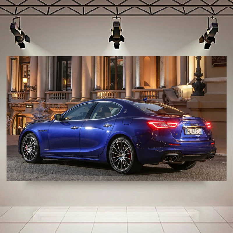 تابلو شاسی طرح ماشین مدل مازراتی Ghibli کد AR6480