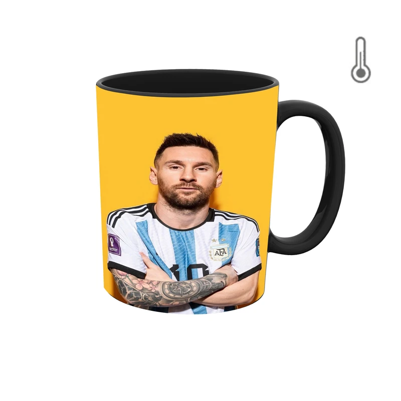 ماگ حرارتی طرح تیم ملی آرژانتین مسی 