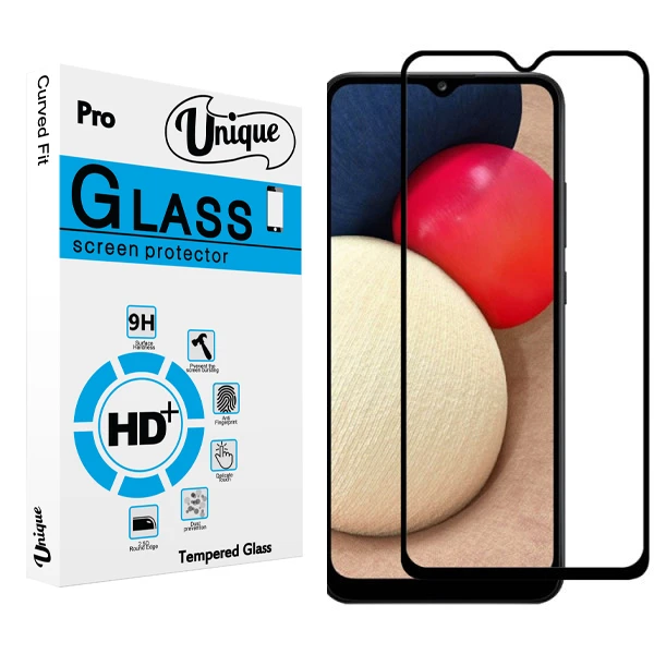 محافظ صفحه نمایش سرامیکی يونيک مدل +Clear مناسب برای گوشی موبایل سامسونگ Galaxy A022