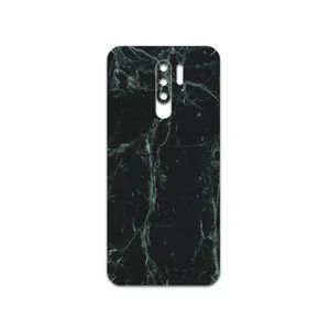 MAHOOT Graphite-Green-Marble Cover Sticker for Xiaomi Redmi 9