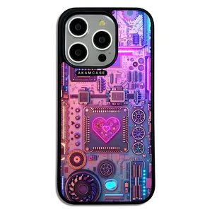 AKAM AMC-WA15PRO-NEON-12 Cover For Apple iPhone 15 Pro