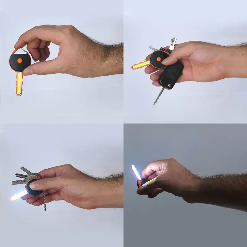 چراغ قوه دستی طرح کلید مدل KEY-LHT