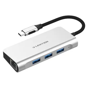 هاب 6 پورت USB-C لنشن مدل C65HE