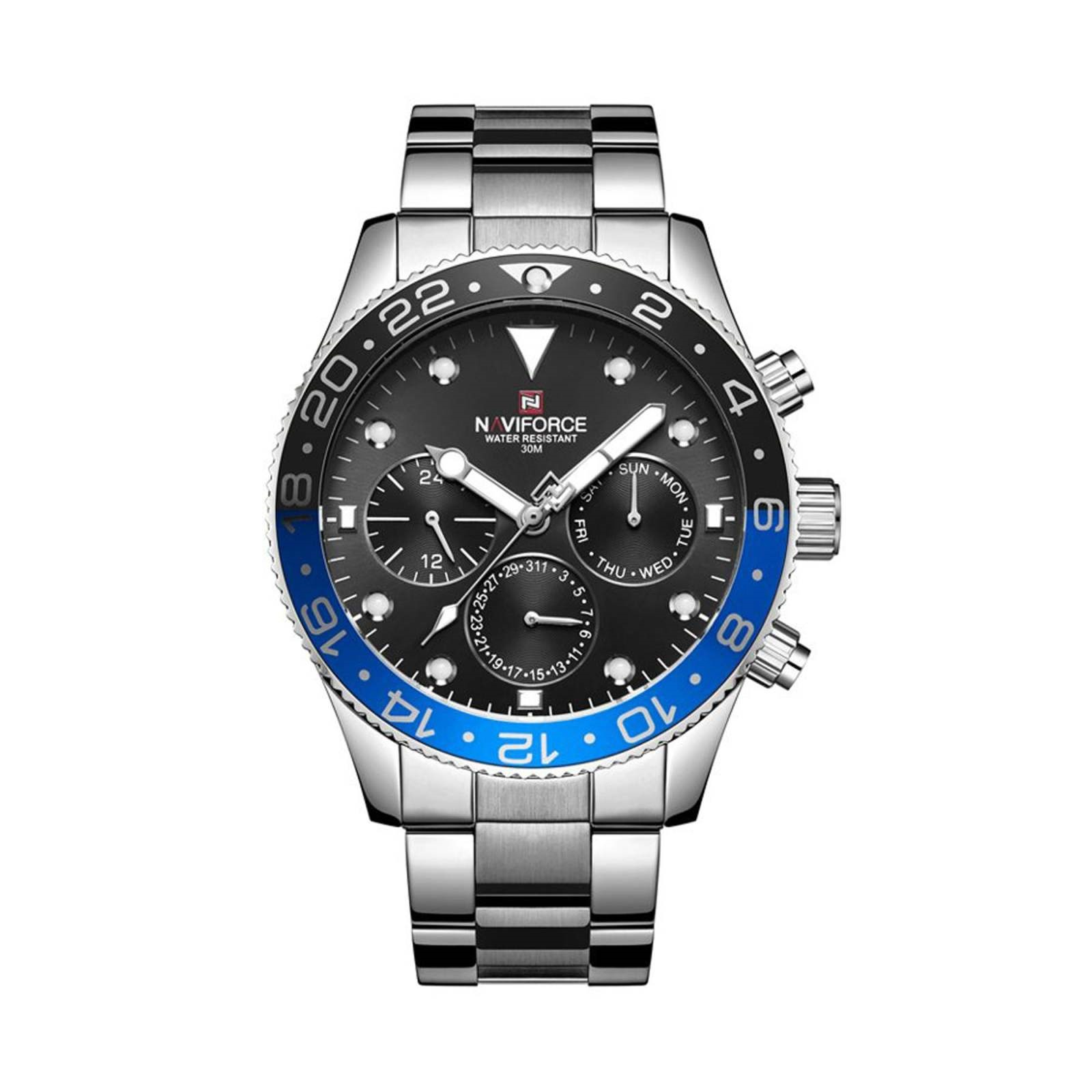 ساعت مچی عقربه ای مردانه نیوی فورس مدل NF9147-SB              ارزان