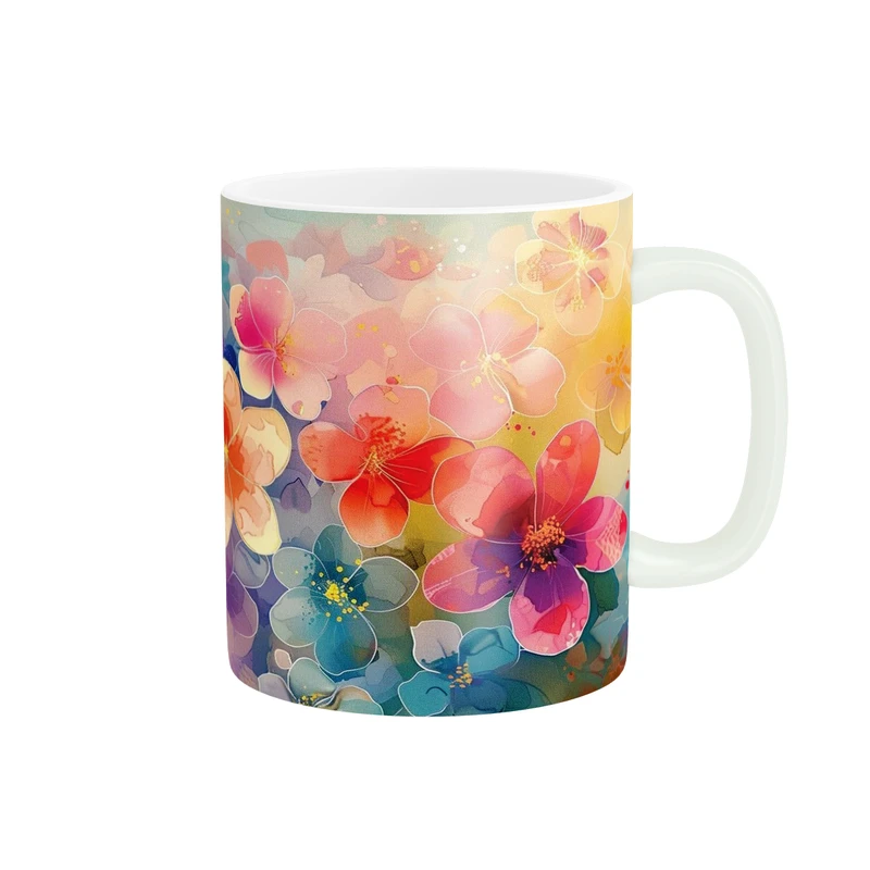 ماگ پاد آفرین مدل گل کد DKC1079