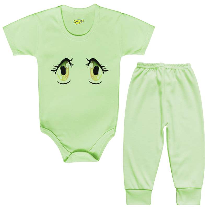 ست بادی و شلوار نوزادی کارانس مدل BSTG-3165