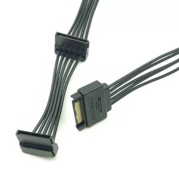 کابل تبدیل برق 1 به 5 ساتا مدل sata1to5