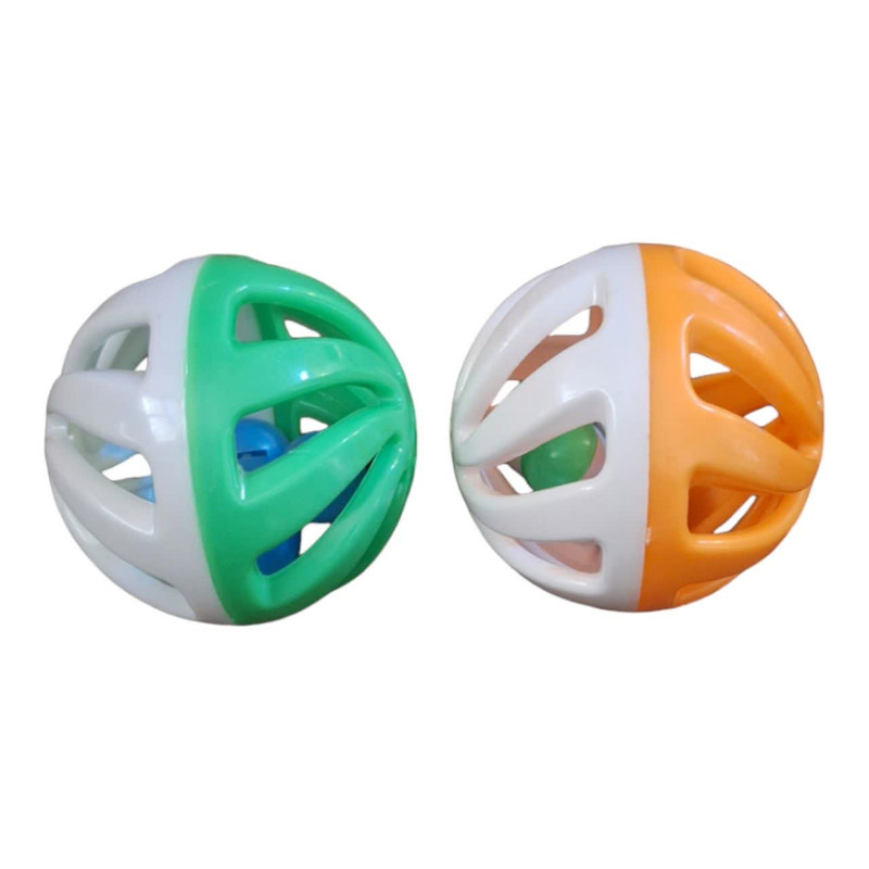 توپ اسباب بازی سگ وگربه مدل پارسی مجموعه دو عددی