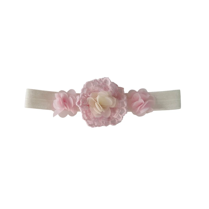 هدبند نوزادی مدل گل دار