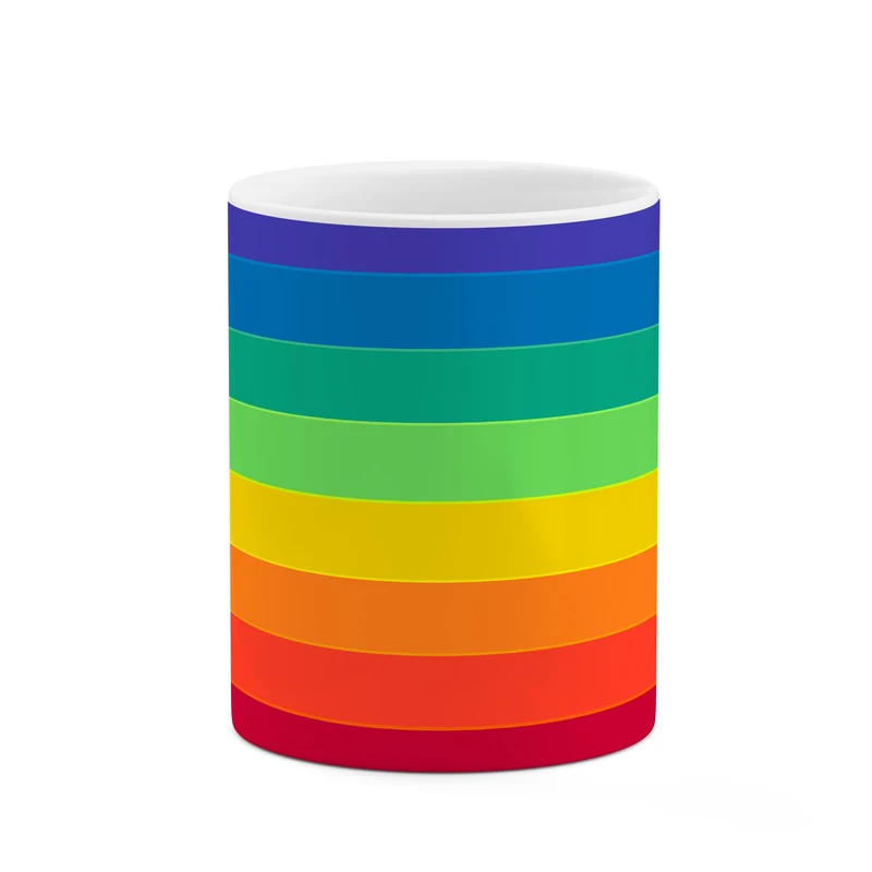 ماگ کاکتی طرح رنگین کمان کد mgp11087