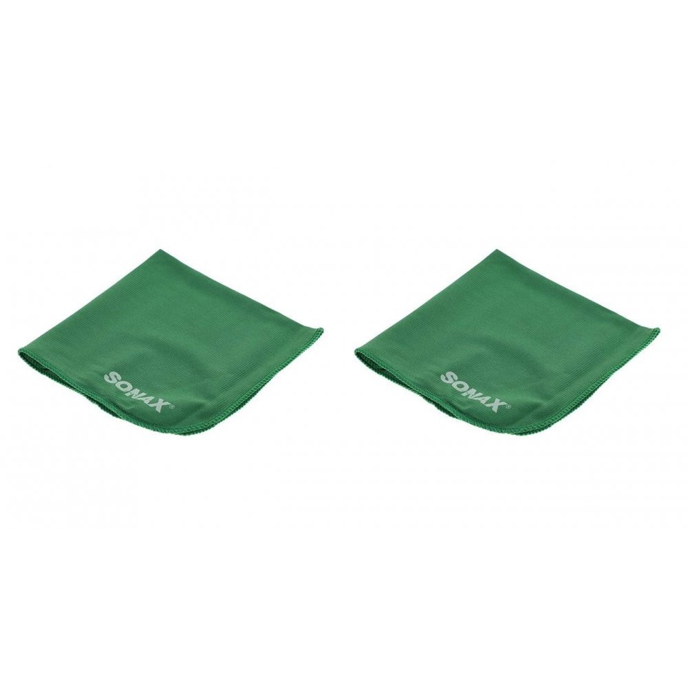 دستمال نظافت خودرو سوناکس مدل Microfiber Cloth Plus بسته 2 عددی