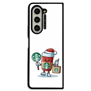 AKAM AMC-WSGZFOLD5-STARBUCKS-32 Cover For Samsung Galaxy Z Fold 5