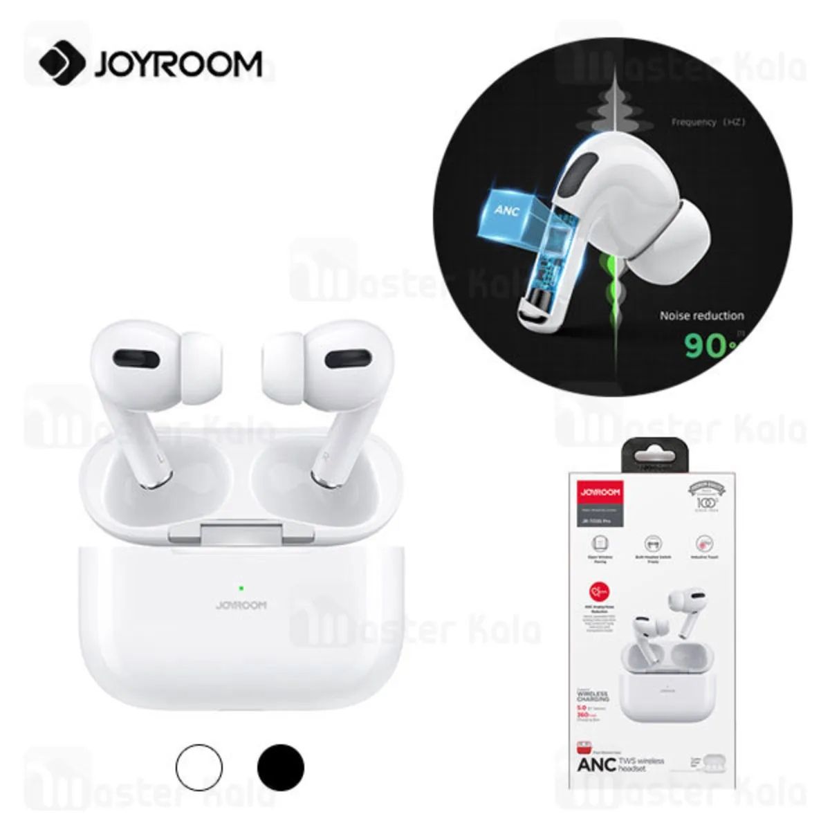 هدفون بلوتوثی جوی روم مدل 1اV5.0 jr-t03s pro wireless charging -  - 9