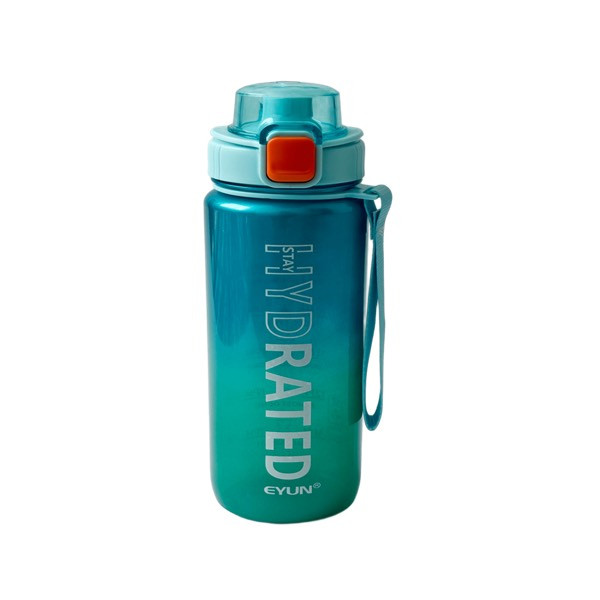قمقمه ورزشی مدل Hydrated با حجم 1000 میلی‌لیتر و قفل ایمنی، نی‌دار