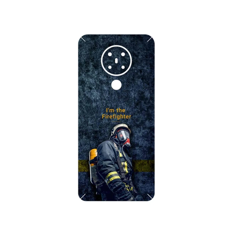 برچسب پوششی ماهوت مدل Firefighter مناسب برای گوشی موبایل نوکیا 5.3