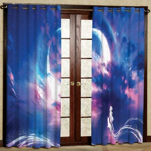 پرده مدل هازان پانچی کد 2378 سایز 140x200 سانتی متر