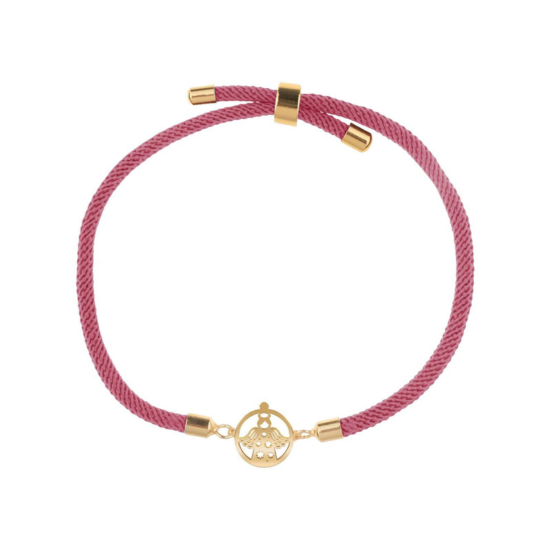 دستبند طلا 18 عیار زنانه مدوپد مدل فرشته کد D22-10170