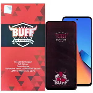 محافظ صفحه نمایش بوف مدل  Muscle-Bull مناسب برای گوشی موبایل شیائومی Redmi 12 4G/5G / Note 12R 5G/Poco M6 Pro
