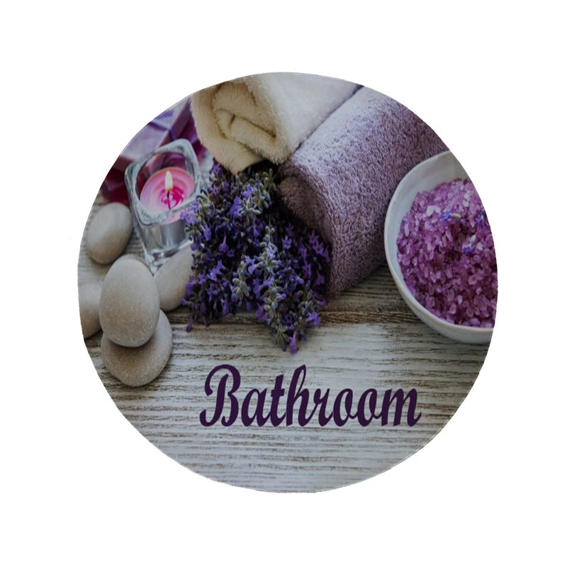 پادری مدل دایره طرح حمام کد 8409 سایز 90 × 90 سانتی متر