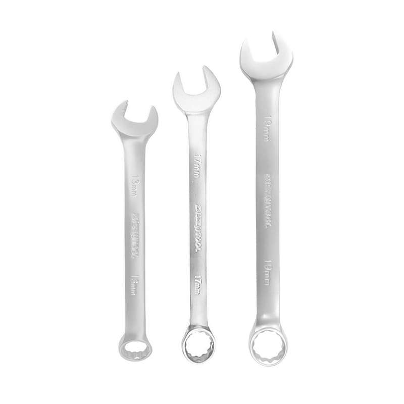 آچار یکسر تخت و یکسر رینگی دیزین مدل 330 سایز 13/ 17/ 19 میلی متر مجموعه 3 عددی آچار یکسر تخت و یکسر رینگی دیزین مدل 330 سایز 13/ 17/ 19 میلی متر مجموعه 3 عددی