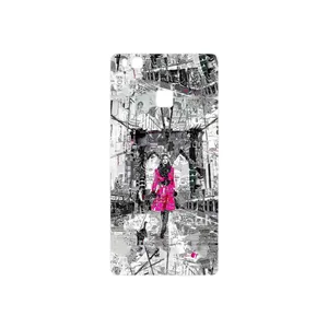 MAHOOT Collage of Catwalk Bridge Cover Sticker for Huawei P9 Lite