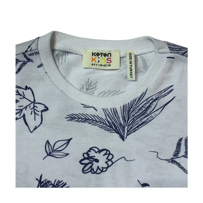 تی شرت آستین کوتاه پسرانه کوتون مدل 1Y14003uo001