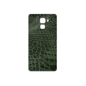 MAHOOT Green-Crocodile-Leather Cover Sticker for Honor 7