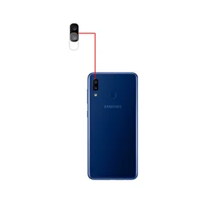 محافظ لنز دوربین مدل PG مناسب برای گوشی موبایل سامسونگ Galaxy A20