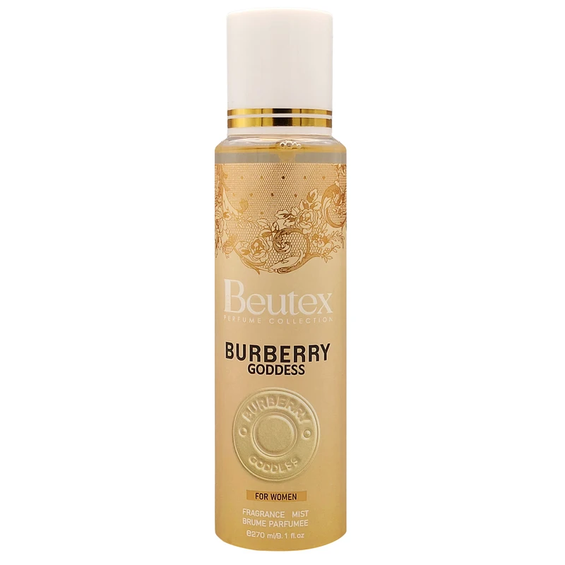 بادی اسپلش زنانه بیوتکس مدل Burberry Goddess  حجم 270 میلی‌لیتر
