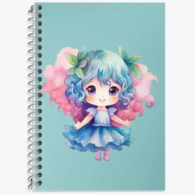 دفتر لغت 50 برگ خندالو طرح دخترانه کد F2583