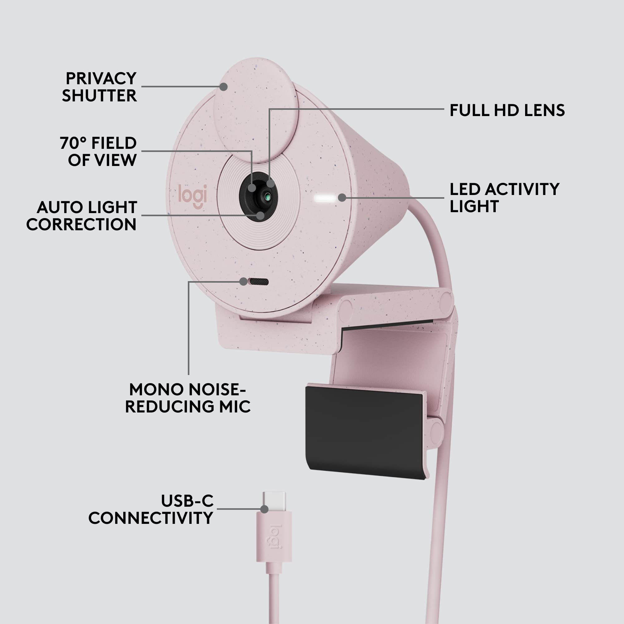 وب کم لاجیتک مدل Brio 300