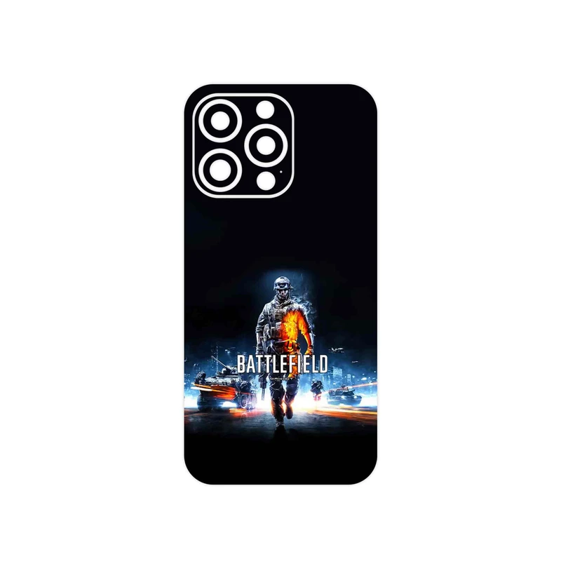 برچسب پوششی ماهوت مدل Battlefield Game Series مناسب برای گوشی موبایل اپل iphone 13 Pro