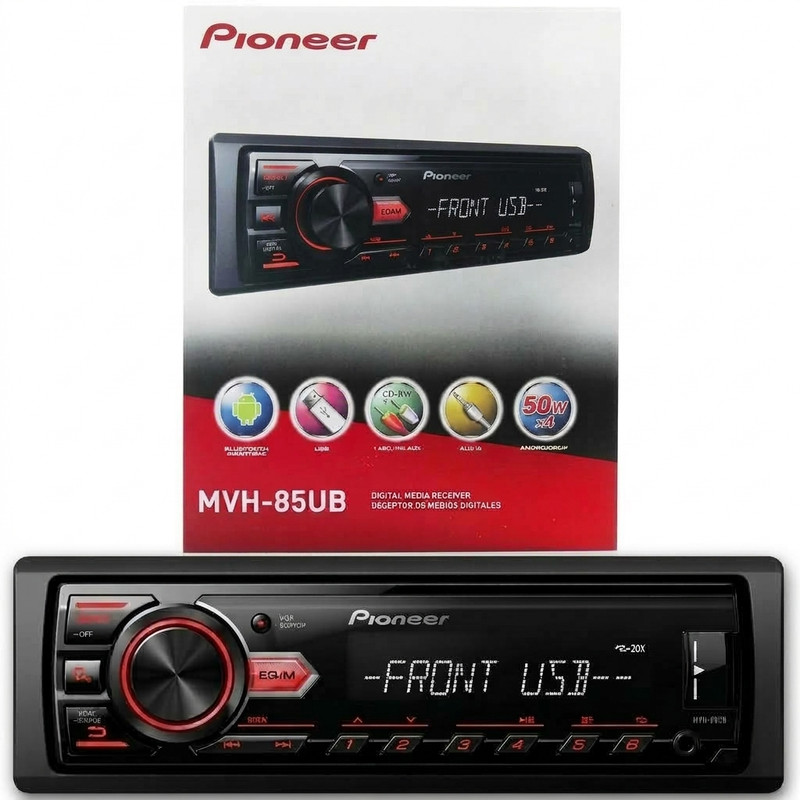 پخش کننده خودرو پایونیر مدل MVH-85UB 