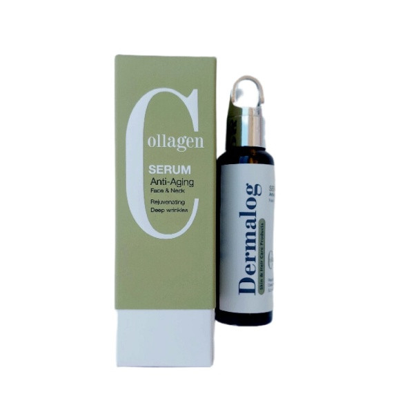 سرم ضد چروک درمالوگ مدل Collagen حجم 50 میلی لیتر