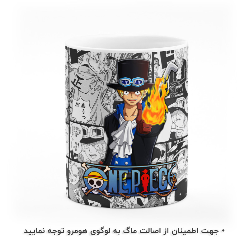 ماگ هومرو طرح انیمه وان پیس One Piece مدل MG2159
