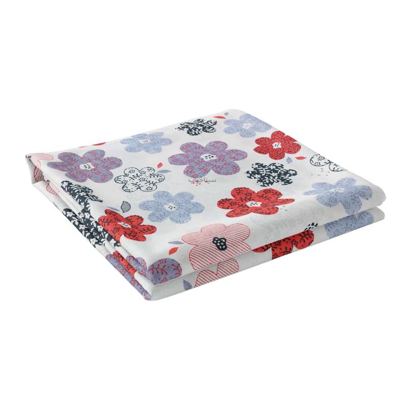 ملحفه مدل شاخه یک نفره سایز 140×200 سانتیمتر
