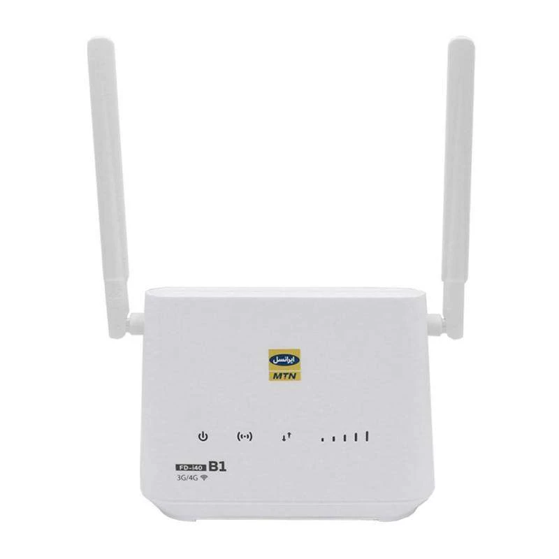 مودم 4G LTE ایرانسل مدل i40 B1 به همراه سیم کارت و 60 گیگابایت اینترنت 3 ماهه