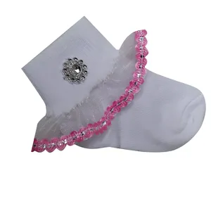  جوراب نوزادی دخترانه کد 1