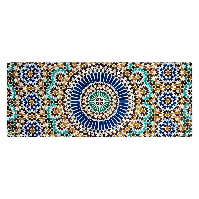 ماوس پد هومرو مدل HX288 طرح سنتی سایز 40x100 سانتی‌متر