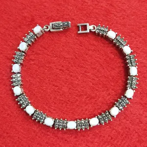 دستبند نقره زنانه سلین کالا مدل مروارید ce-As29