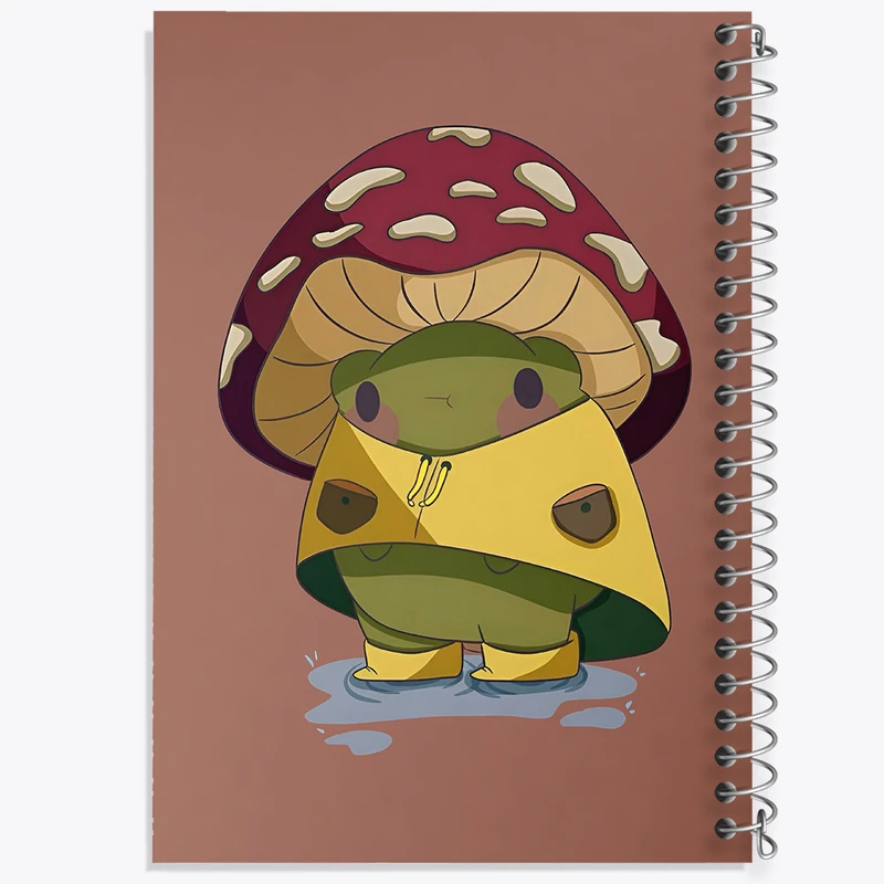 دفتر مشق 100 برگ خندالو طرح قورباغه کد F6144