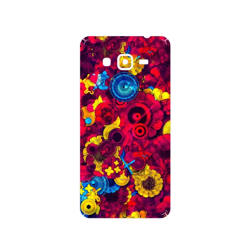برچسب پوششی ماهوت مدل Vector Flower Garden Digital Art مناسب برای گوشی موبایل سامسونگ Galaxy Grand Prime