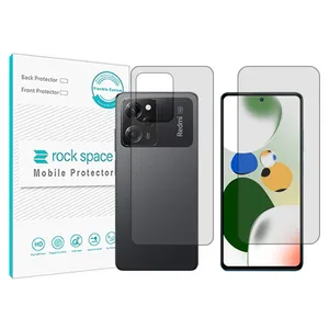 Matte Rockspace HyMTT screen protector suitable for Xiaomi Redmi Note 12 Pro Speed mobile phone with back protector
