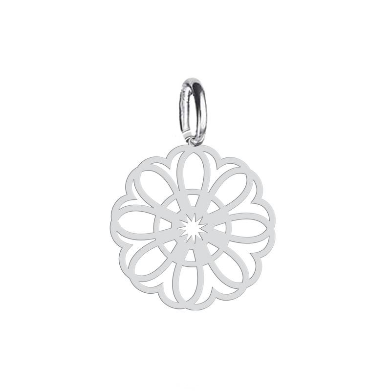 آویز گردنبند نقره هایکا طرح اسلیمی مدل n.ha 356