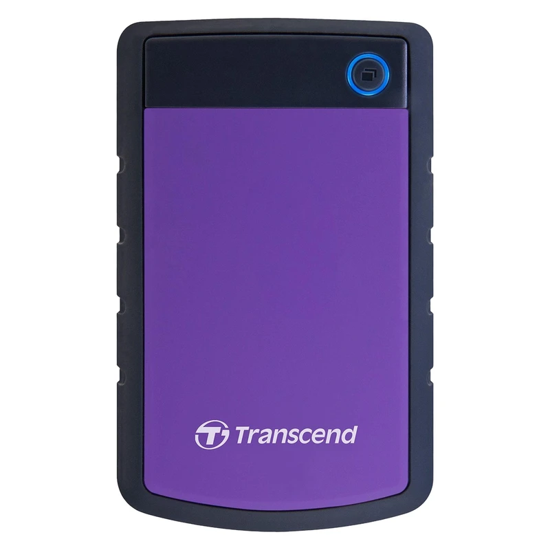 هارد اکسترنال ترنسند مدل StoreJet 25H3 ظرفیت دو ترابایت دارای رابط USB Type-A 3.1