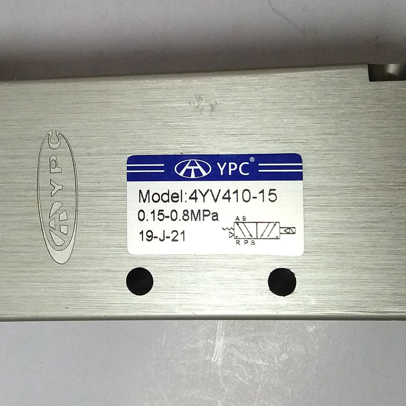 شیر برقی پنوماتیک وای پی سی مدل 4YV410-15-1/2-24v شیر برقی پنوماتیک وای پی سی مدل 4YV410-15-1/2-24v