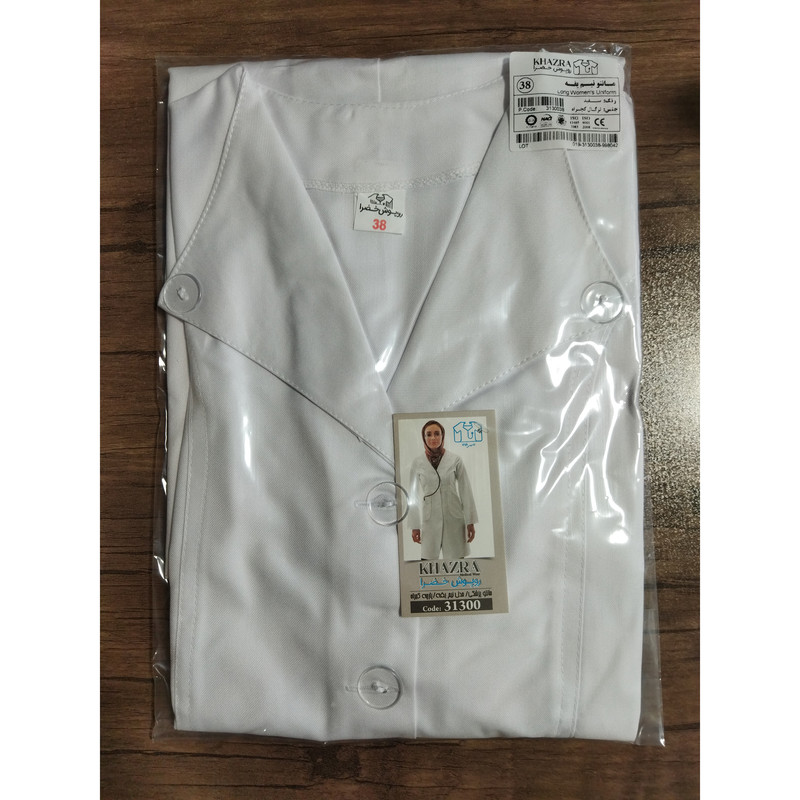 روپوش پزشکی زنانه خضرا کد 31300