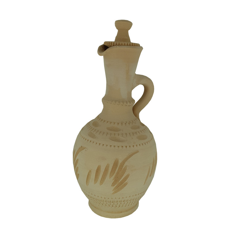پارچ سفالی مدل خوشه گندم