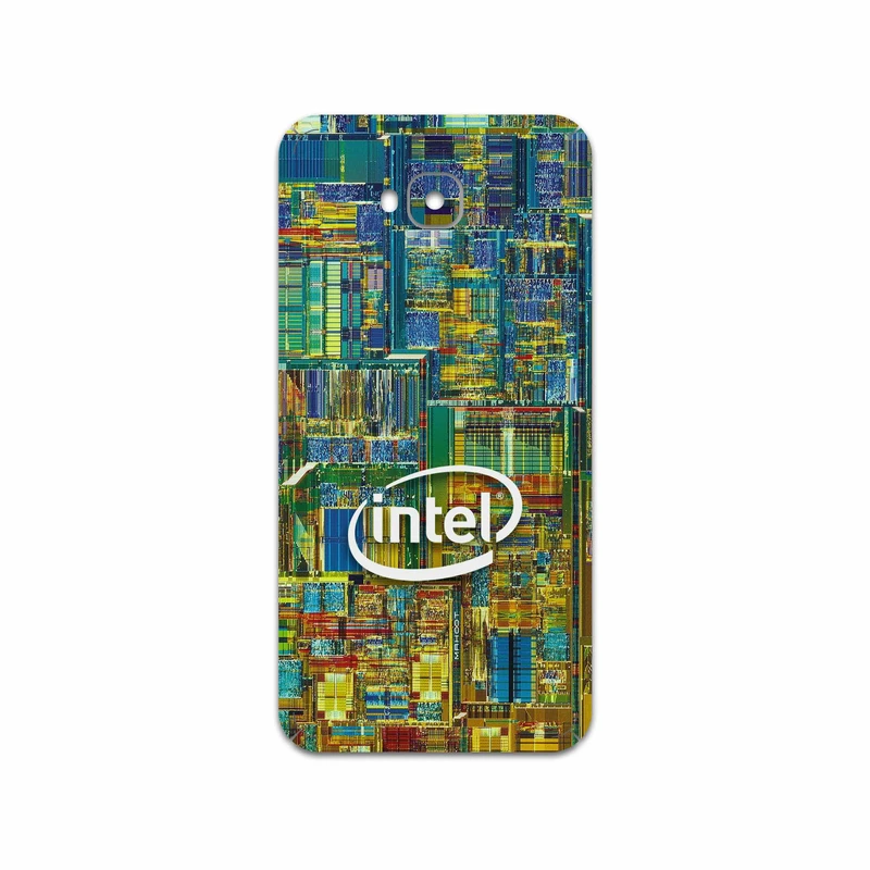 برچسب پوششی ماهوت مدل Intel Brand مناسب برای گوشی موبایل ایسوس Zenfone 4 Selfie